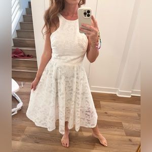 Vera Wang white wedding rehearsal, bridal shower dress size 6